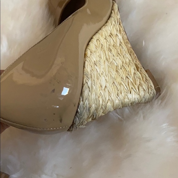 LK Bennett Maddox Wedge Pump in Nude Taupe - Picture 9 of 9